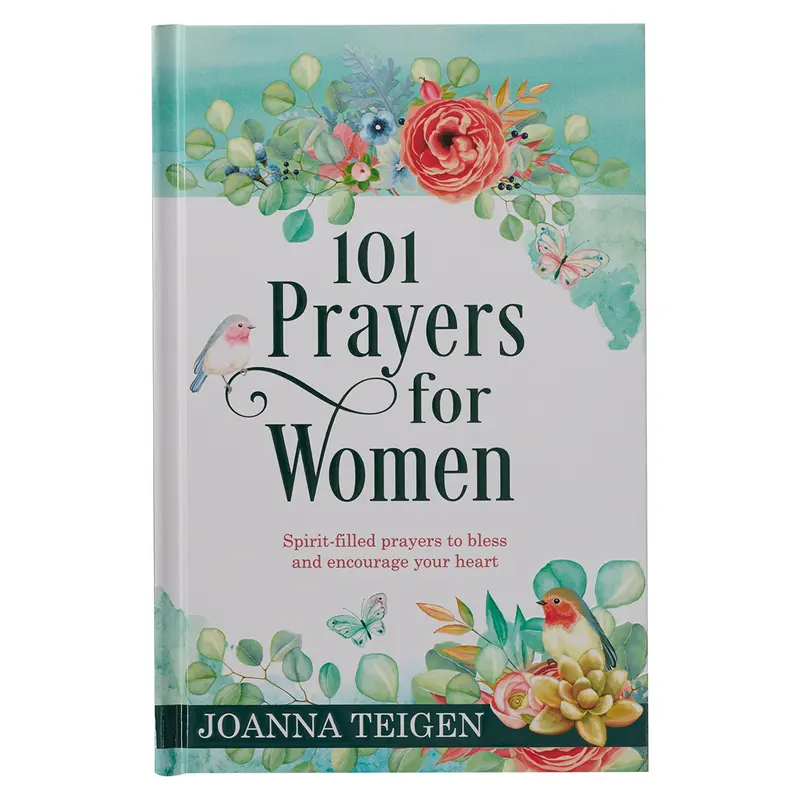 101 Prayers for Women Teal Hardcover