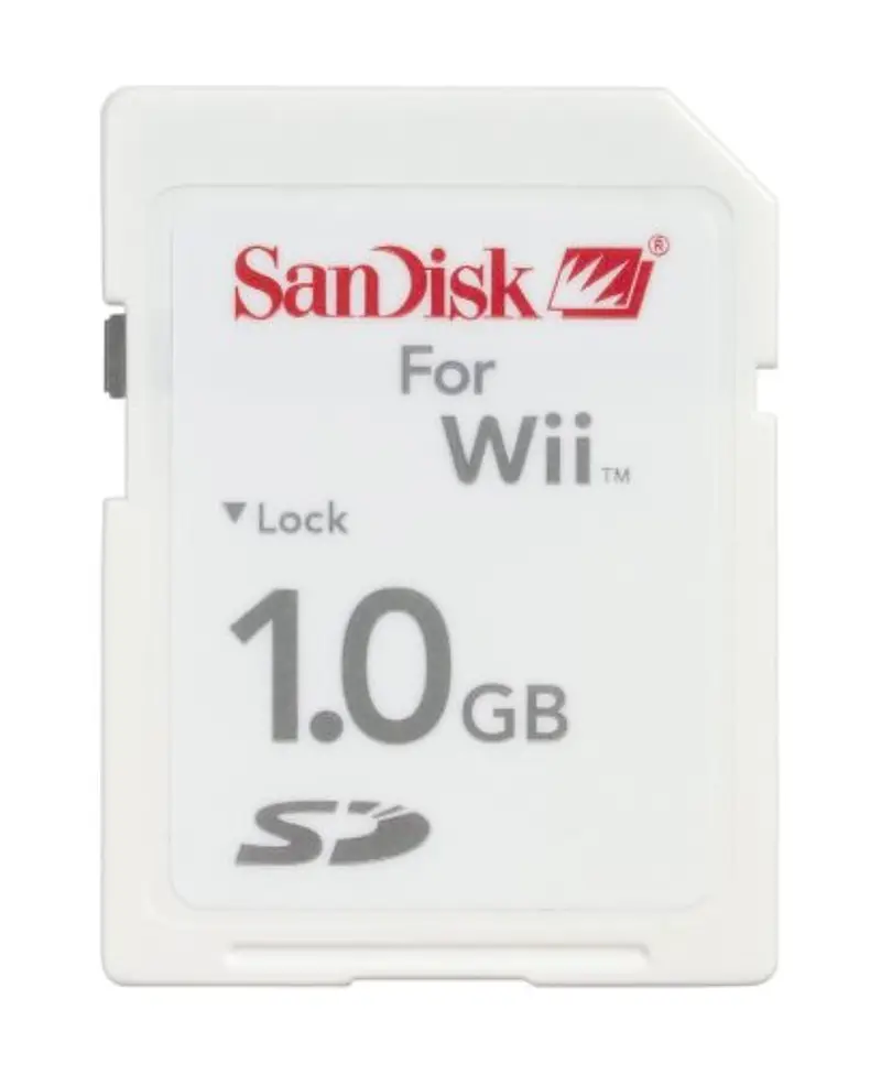 1GB SD Memory Card voor Nintendo Wii