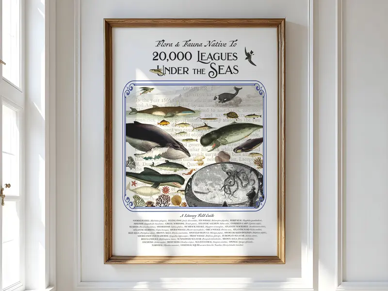 20,000 Leagues Under the Seas Literary Field Guide