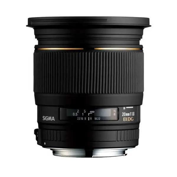 20 mm f/1.8 EX DG Aspherical Lens – Sony/Minolta AF (Nieuw)
