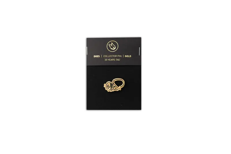 '20 Years Tag' Gold