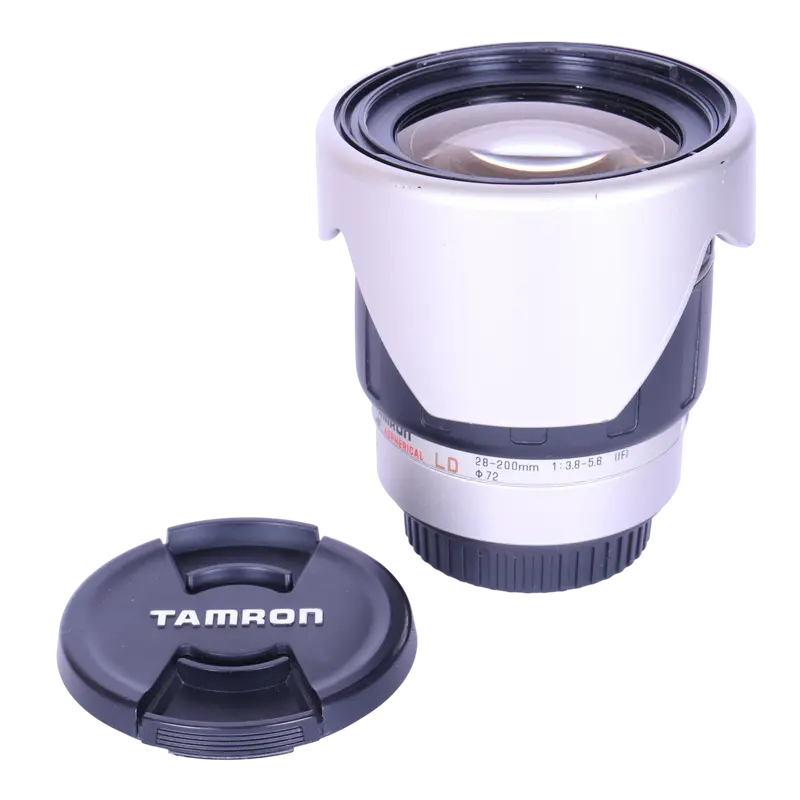28-200mm f/3.8-5.6 AF Zoomlens voor Canon EF (Aspherical LD) (IF) - Zilver