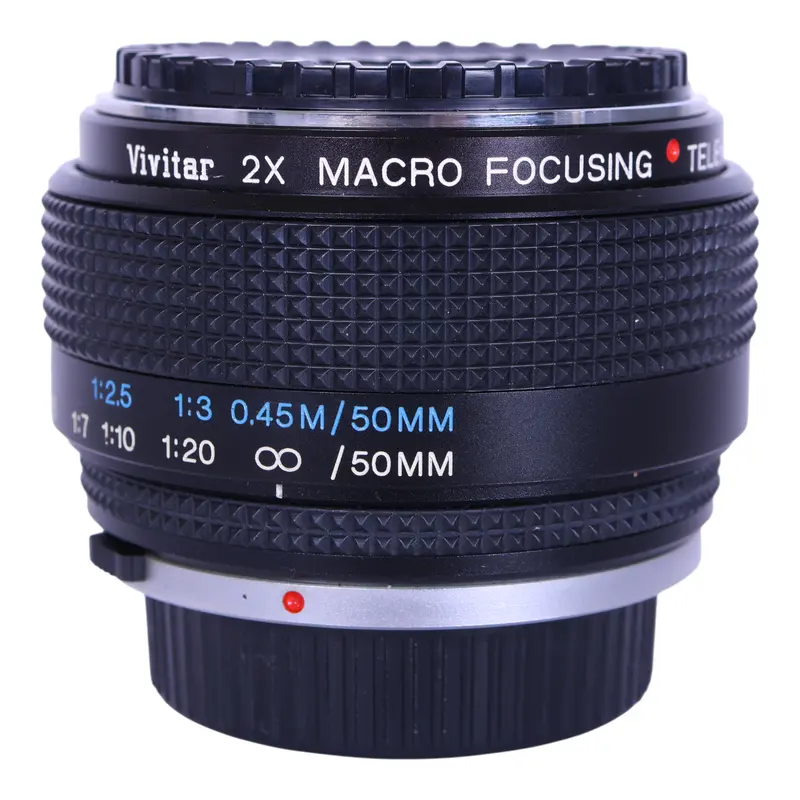2x Macro Focusing Teleconverter MC voor Olympus OM