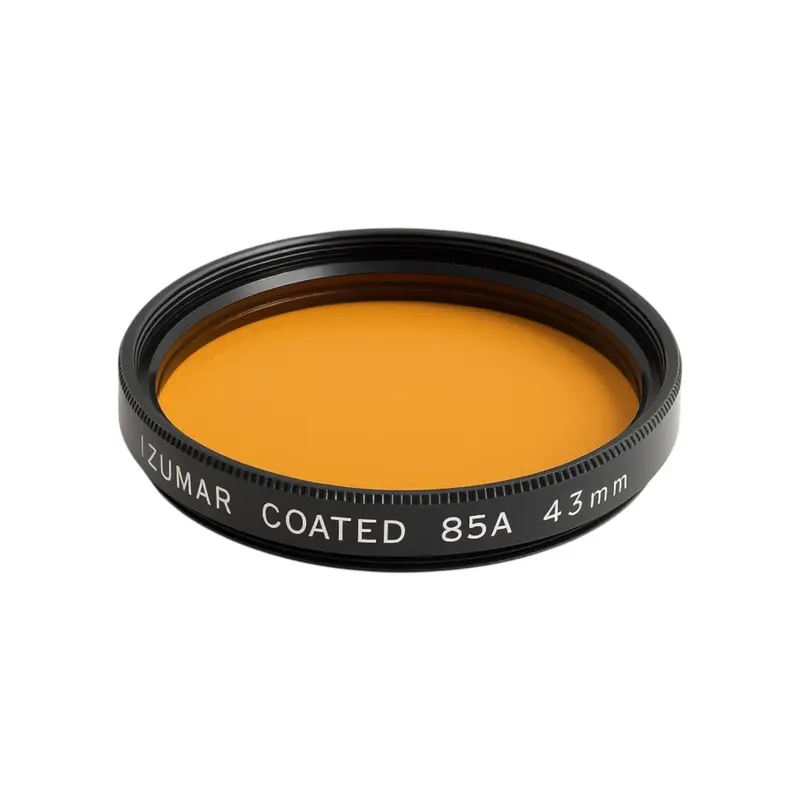 43 mm 85A Kleurconversiefilter – Daglicht naar Tungsten (Nieuw)