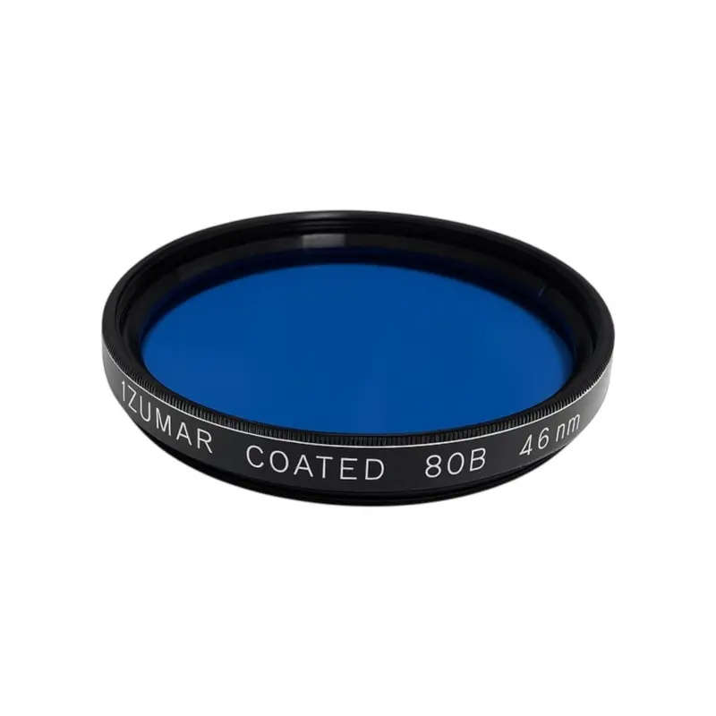46 mm 80B Kleurconversiefilter – Koeling van Kunstlicht naar Daglicht (Nieuw)