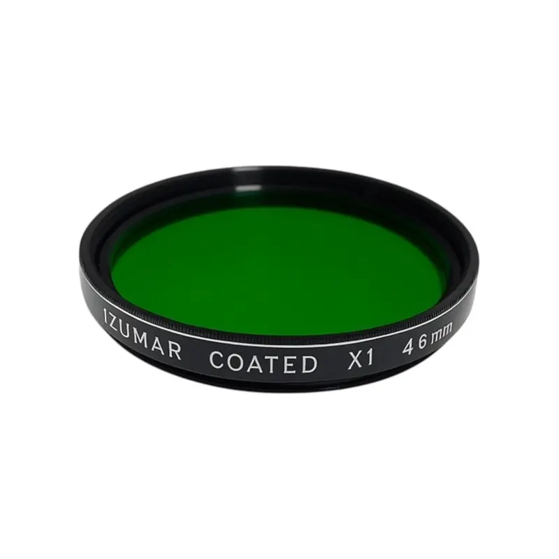 46 mm X1 Groen Coated Filter – Zwart-wit Contrastversterking (Nieuw)