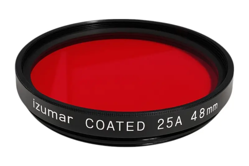 48 mm 25A Rood Filter – Hoog Contrast voor Zwart-witfotografie (Nieuw)