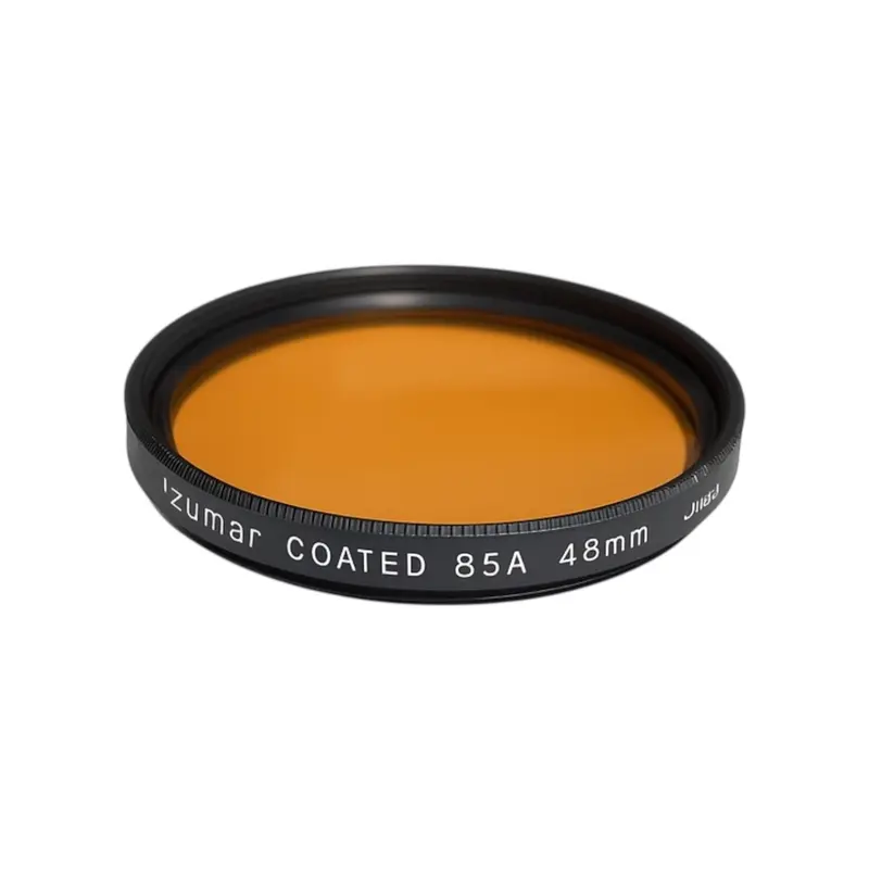 48 mm 85A Kleurconversiefilter – Daglicht naar Tungsten (Nieuw)