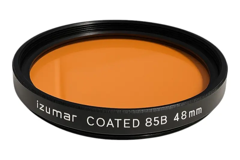 48 mm 85B Kleurconversiefilter - Daglicht naar Tungsten (Nieuw)