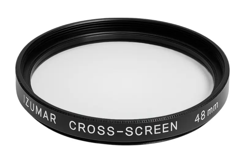 48 mm Cross Screen Filter - Stereffect voor Lichtbronnen (Nieuw)