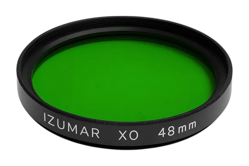 48 mm X-O Geel-Groen Coated Filter - Zwart-wit Contrastoptimalisatie (Nieuw)
