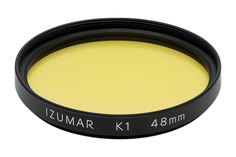 48mm - K1 Geel Coated Filter – Contrastversterking & Haze-reductie (Nieuw)