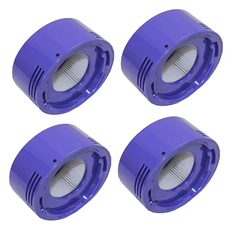 4x HEPA Post Filter geschikt voor Dyson V7 / V8 Stofzuigers - 967478-01 (4 Stuks) (Nieuw)