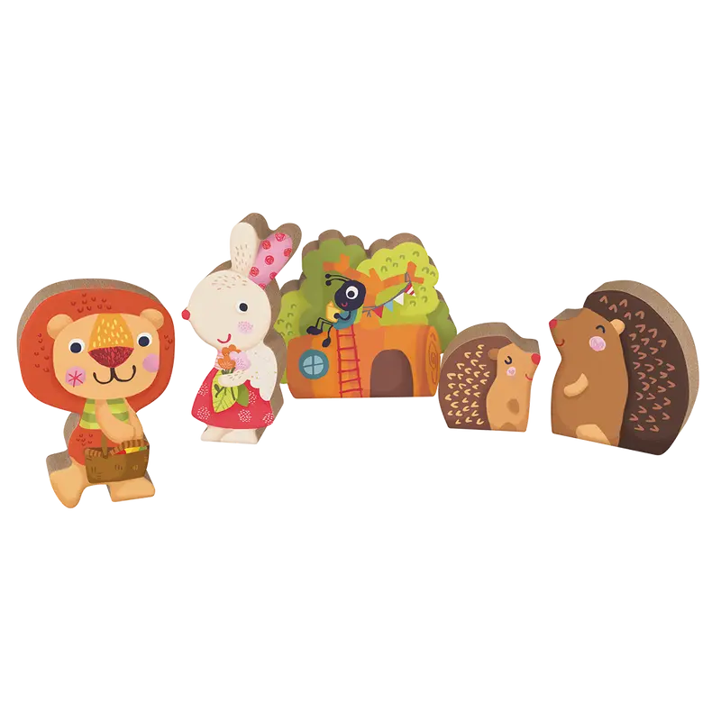 5 Mini Buddies "Wald"