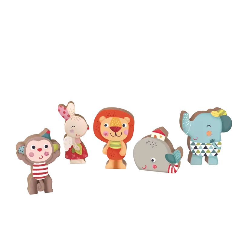 5 Spielfiguren "Classic"