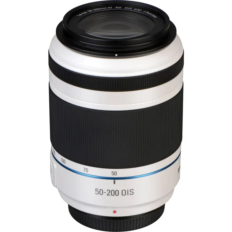 50-200mm F4-5.6 ED OIS III (i-Function) Lens - Wit