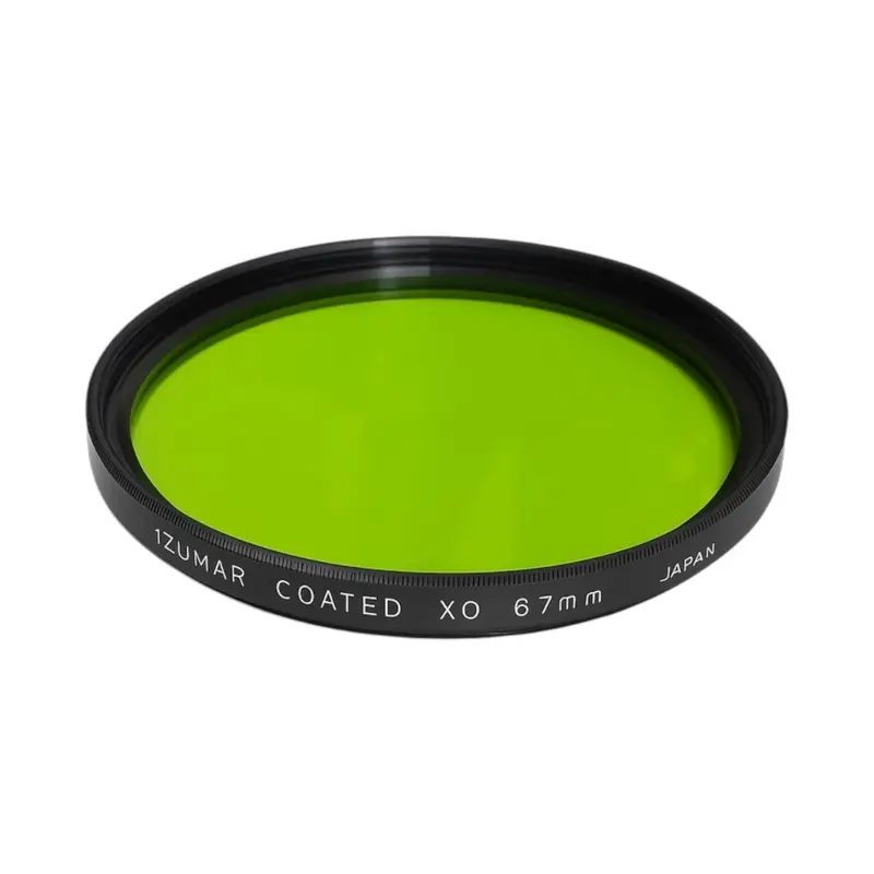 67 mm X‑O Geel-Groen Coated Filter – Zwart-wit Contrastoptimalisatie (Nieuw)