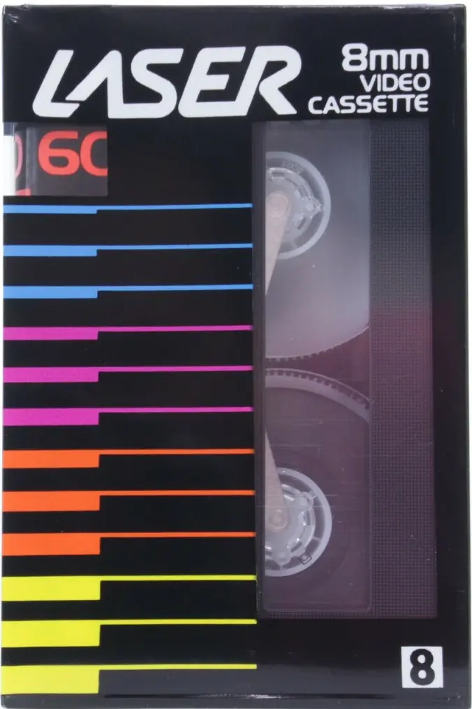8mm Video Cassette 60 Minuten voor Video8 Camcorder (Nieuw)