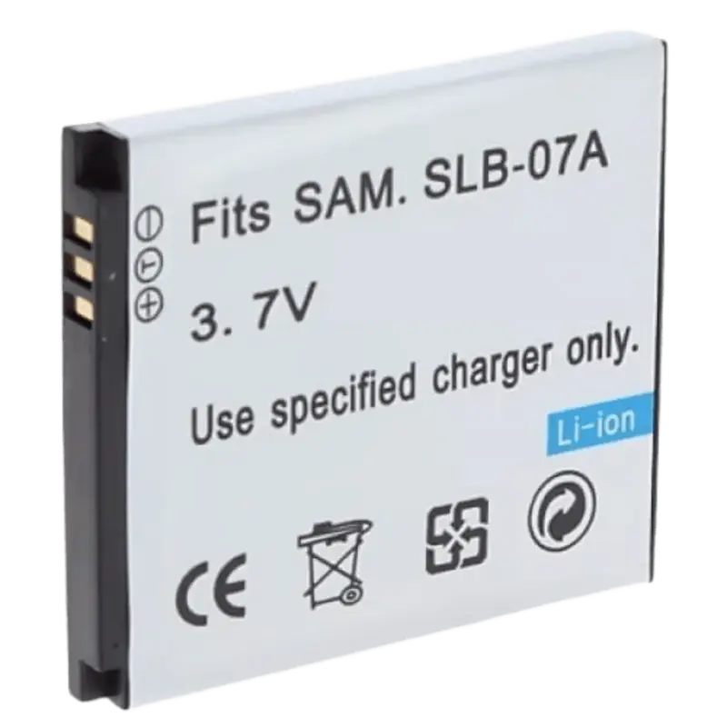Accu / Batterij voor Samsung SLB-07A