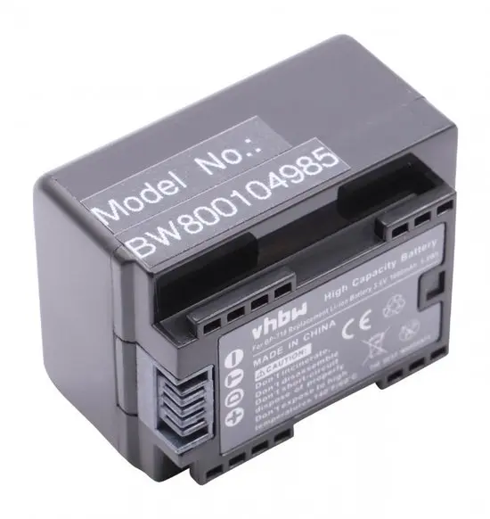 Accu voor Canon BP-718 - LEGRIA / VIXIA HF R / M-serie