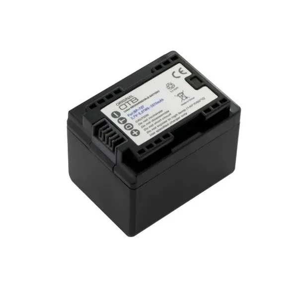 Accu voor Canon BP-727 - LEGRIA / VIXIA HF R / M-serie