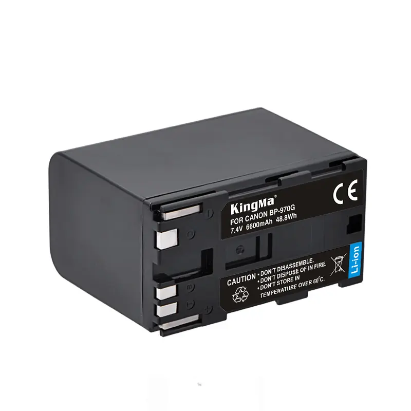 Accu voor Canon BP-970G - 6600mAh (Nieuw)