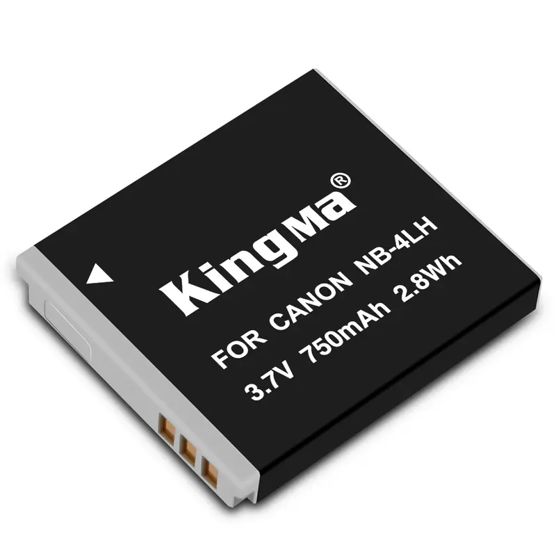 Accu voor Canon NB-4LH - 750mAh (Nieuw)