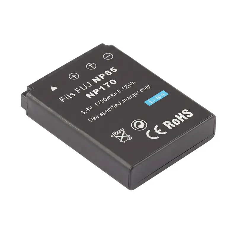 Accu voor Fujifilm NP-85 / NP-170 (FinePix S1, SL-serie) - 1700mAh (Nieuw)