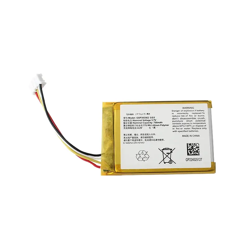 Accu voor JBL Go 3 / Go 3 Eco (GSP383562) - 750mAh (Nieuw)