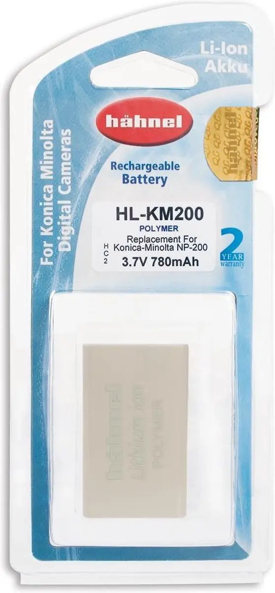 Accu voor Konica-Minolta NP-200 (Nieuw)