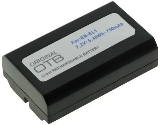Accu voor Nikon EN-EL1 - Coolpix 4300 / 5000 / 8700-serie
