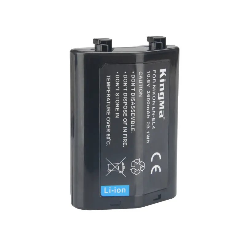 Accu voor Nikon EN-EL4 - 2600mAh (Nieuw)