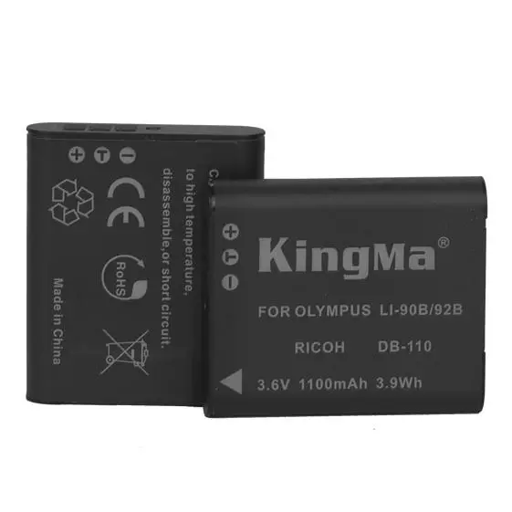 Accu voor Olympus LI-90B - 1100mAh (Nieuw)