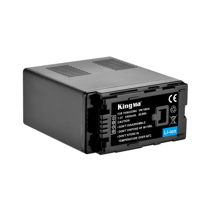 Accu voor Panasonic VW-VBG6 - 5400mAh (Nieuw)