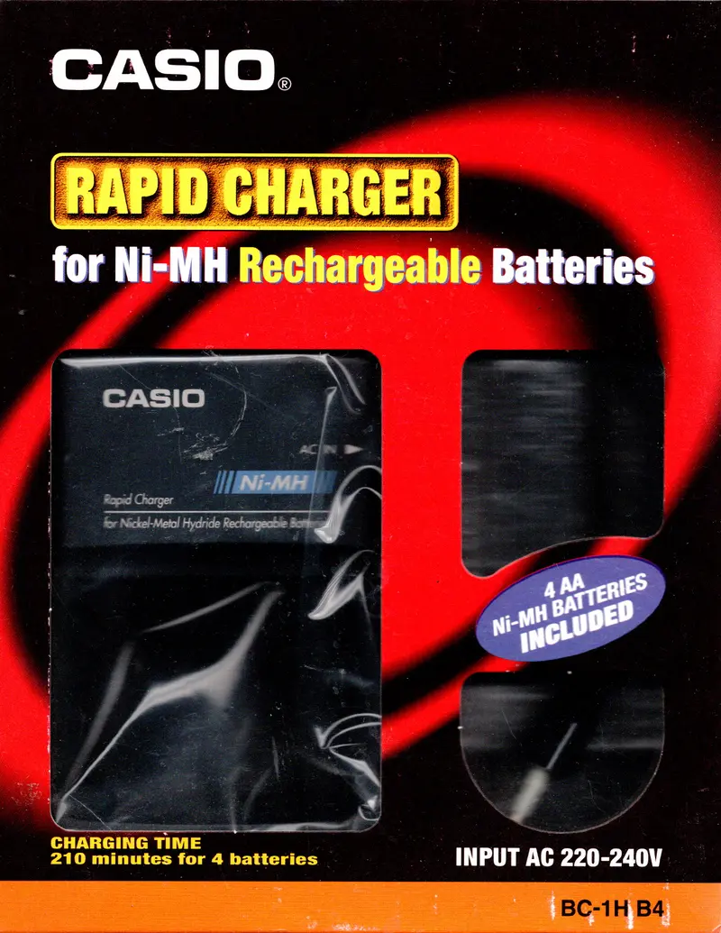 Acculader / Battery Charger BC-1H (voor Ni-MH batterijen) (Nieuw)