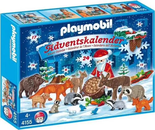 Adventskalender Kerst in het Bos - 4155 (Nieuw)