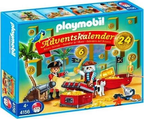 Adventskalender Piraten - 4156 (Compleet in doos)