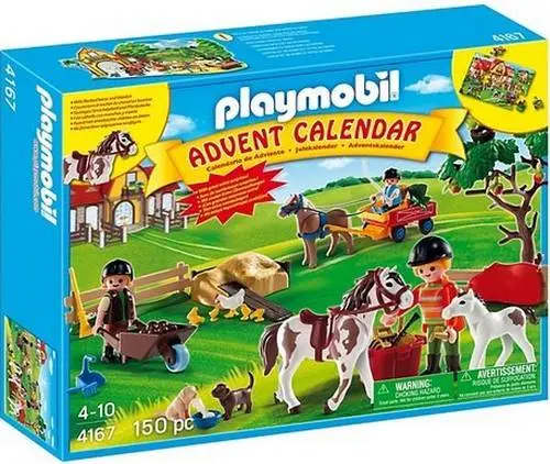 Adventskalender Ponyboerderij - 4167 (Compleet in doos)