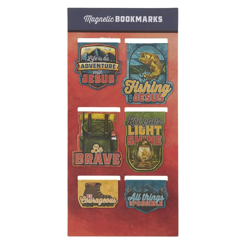 Adventure With Jesus Magnetic Bookmark Set