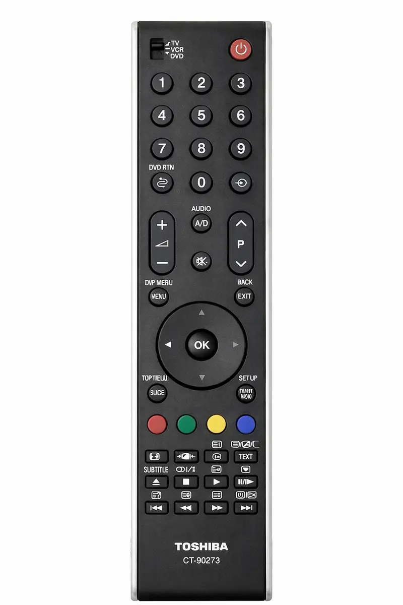 Afstandsbediening / Remote CT-90273 voor Toshiba REGZA (32C3030D/DB/DG, 37C3030D/DG, 37X3030D/DB/DG, 42C3030D/DB, 42X3030D)