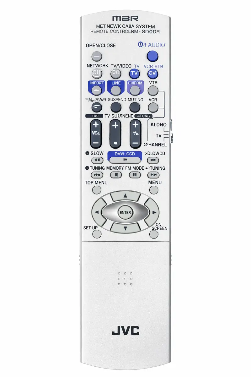 Afstandsbediening / Remote RM-SDD1R voor JVC CA-DD1B, CA-DD3, CA-DD3B, CA-DD3E, CA-DD8B, DD-1E, DD-3B, DD-8B, SP-PWDD3