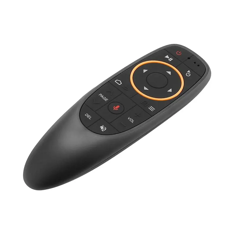 Air Mouse / Afstandsbediening 2.4 GHz voor Beamer/Projector met Gyroscoop en Spraak - Zwart (Nieuw)