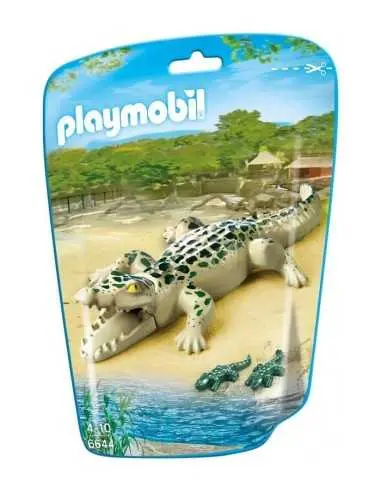 Alligator Met Baby’s – 6644 (Nieuw)