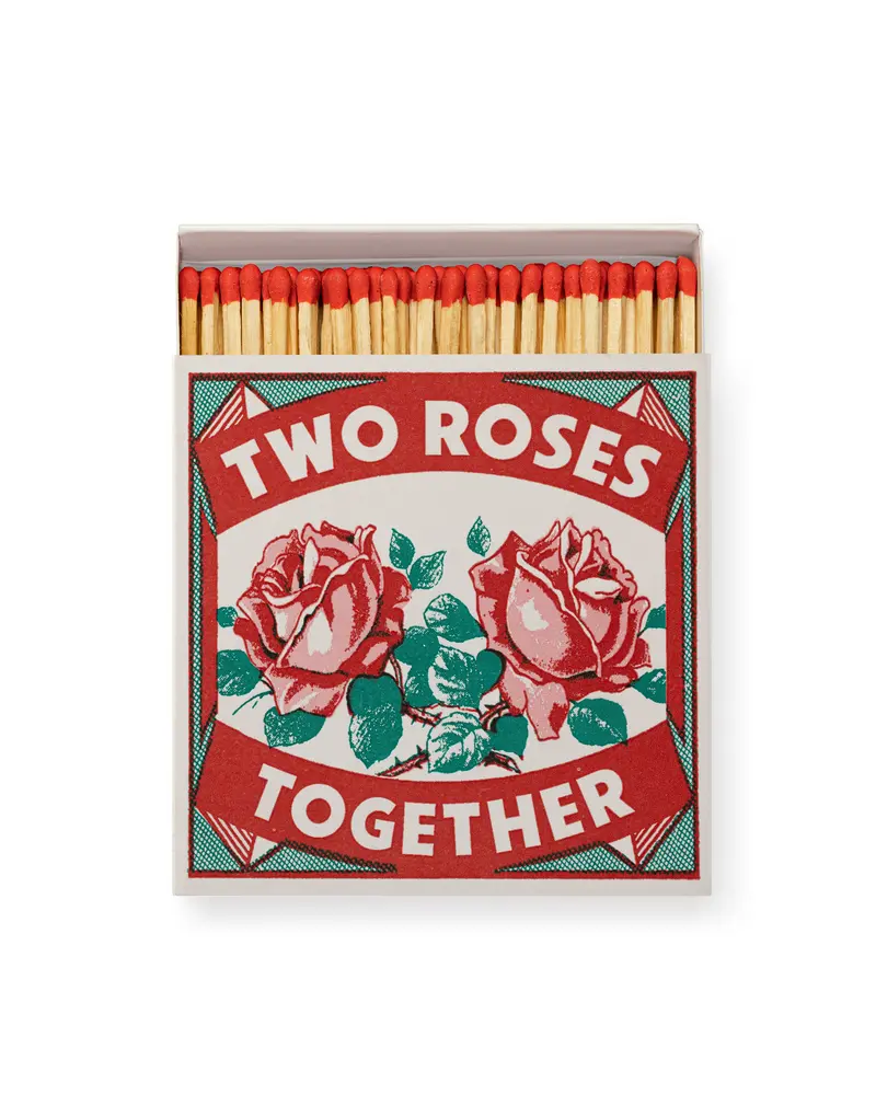 Archivist Luxury Matches Two Roses