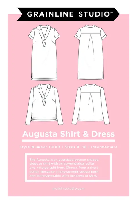 Augusta Shirt & Dress - Grainline Studio