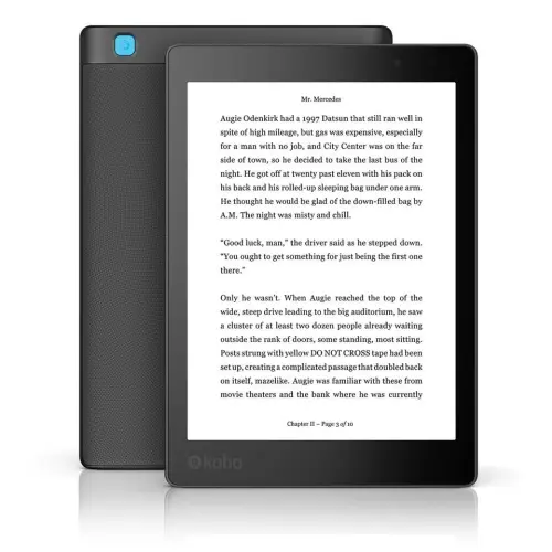 Aura One eReader 7.8 Inch Waterdicht met ComfortLight PRO - Zwart