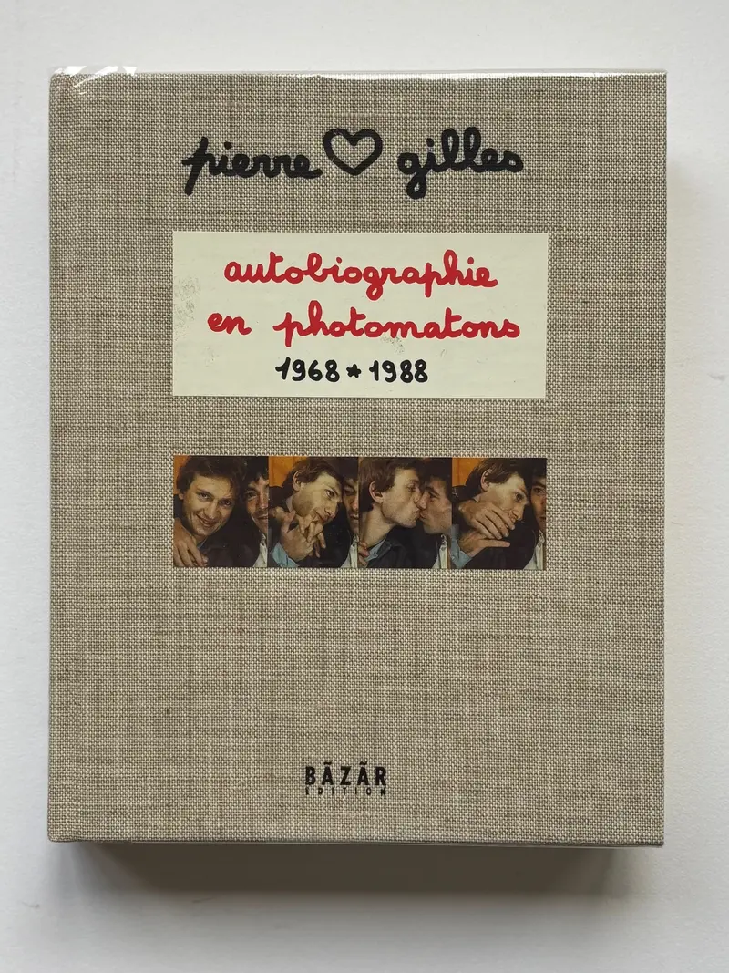 Autobiographie en photomatons 1968-1988. (DEDICATED with DRAWING)