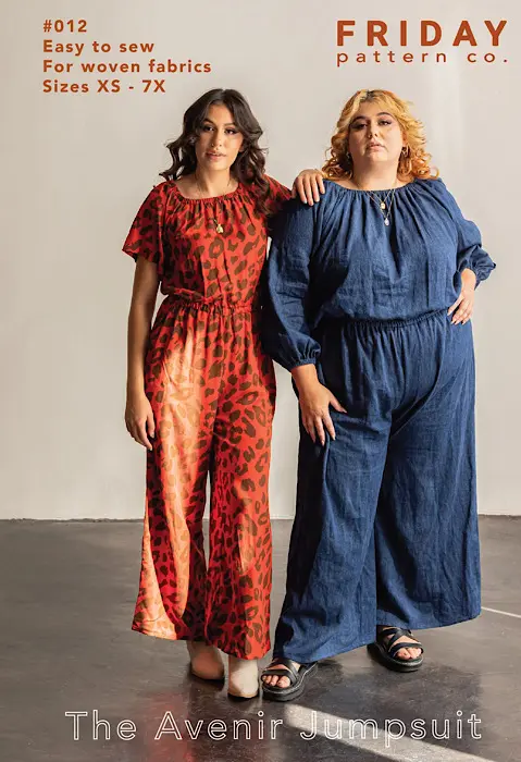 Avenir Jumpsuit - Friday Pattern Co.