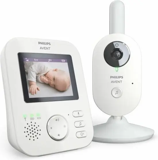 Avent Geavanceerd Digitale Video Babyfoon - Wit (SCD833)