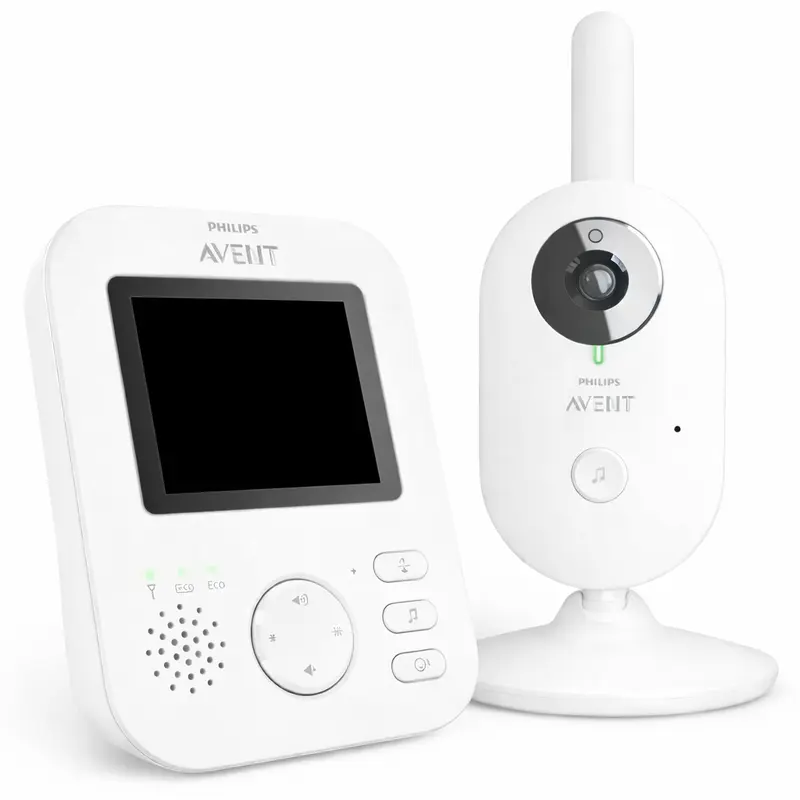 Avent Geavanceerd Digitale Video Babyfoon - Wit (SCD843)